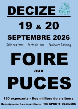 44eme FOIRE AUX PUCES - 19-20 septembre 2026