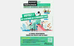 7ème BUDGET PARTICIPATIF NIVERNAIS