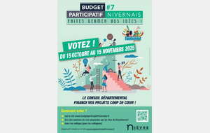 Budget Participatif Nivernais : MOBILISATION GENERALE