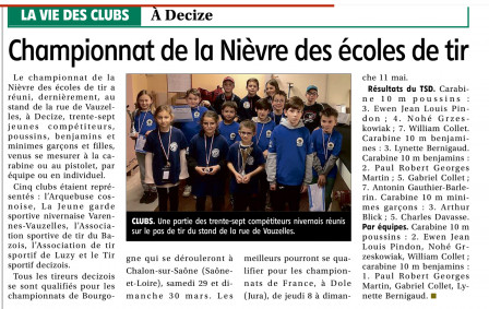Nièvre EDT -  02 Mars 2025