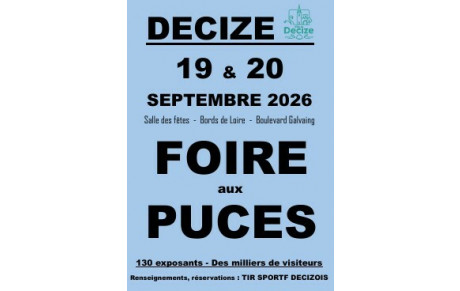 44eme FOIRE AUX PUCES - 19-20 septembre 2026