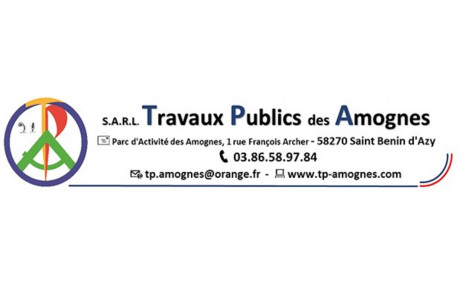 Travaux Publics des AMOGNES 58270 SAINT-BENIN d'AZY